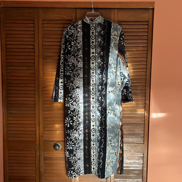 Ruth Norman for Neiman Marcus Maxi Dress Robe Caftan Lounger - Picture 9 of 15